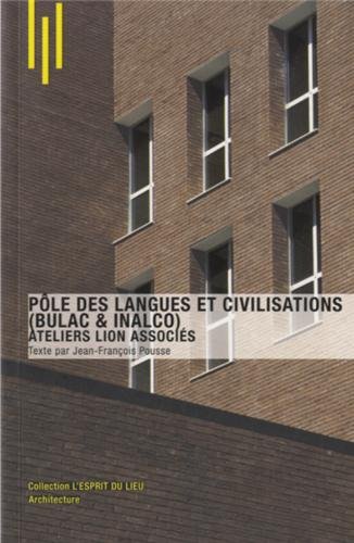 Pôle des langues et civilisations, BULAC & INALCO