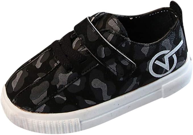 childrens leopard print trainers