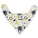 e-SMAK 10-Pack Ultra Soft Baby Bandana Drool Bibs for Drooling and Teething - 100% Natural Organic Cotton, Super Absorbent, Hypoallergenic - Unisex Multicolor Set, Surprising Gift, Enjoyable Quality