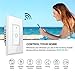 WiFi Smart Light Switch In-Wall,Phone Remote Control Wireless Switch No Hub Required,Timing Function, Automatic Control Your Fixtures From Anywhere,Compatible with Amazon Alexa,Overload Protection 15A