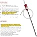 BPA FREE - TERAPUMP(TM) TRDRUM30 Heavy Duty Drum Barrel Manual Siphon Pump