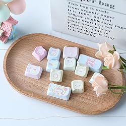 KiiBOOM Cat Paradise Keycaps Set, Dye-Sublimation