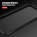 Qwinout iPhone X Case Cover Protection Magnetic Ring Case Shock-Absorption with Ring Scrub Minimalistic Style Surface Slim TPU Phone Case Phone Holder (Black)