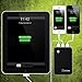 Lenmar Helix 11000 mAh 3 USB Port (4.4A total) Power Bank External Portable Charger Battery Pack for Charging Batteries of iPhone 4 5 6 6 Plus iPad Android Galaxy S5 S4 S3 Note 3 Note 4 Phones Tablets and other USB Powered Devices with Micro USB Cable, Black