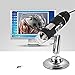 1600X Digital Microscope USB Endoscope Camera, 8 LED Mini Digital Microscope Compatible With Windows XP/VISTA 8 10 Windows 7 32 Bit 64 Bit Android