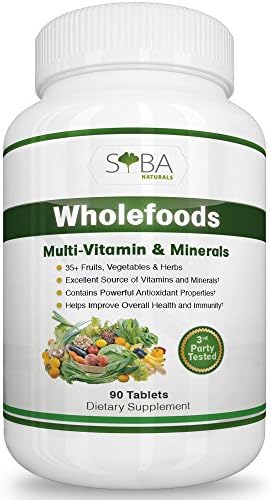 Whole Food Multivitamin For Men and Women - Extreme Absorption for Optimum Health - Enriched Vegan Wholefoods with 35+ Fruits, Vegetables, and Herbs Sources - High in Essential Vitamins and Minerals