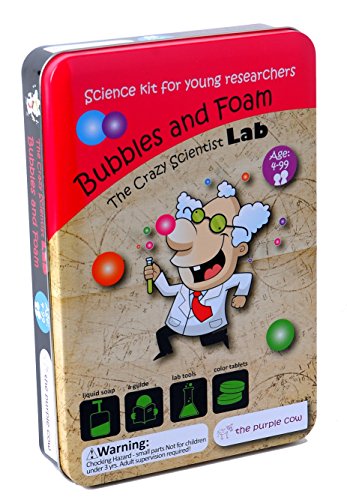 image for The Purple Cow Crazy Scientist Bubbles and Foam - Science Kits for You