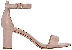 Nine West Women's Pruce Heeled Sandal, Natural