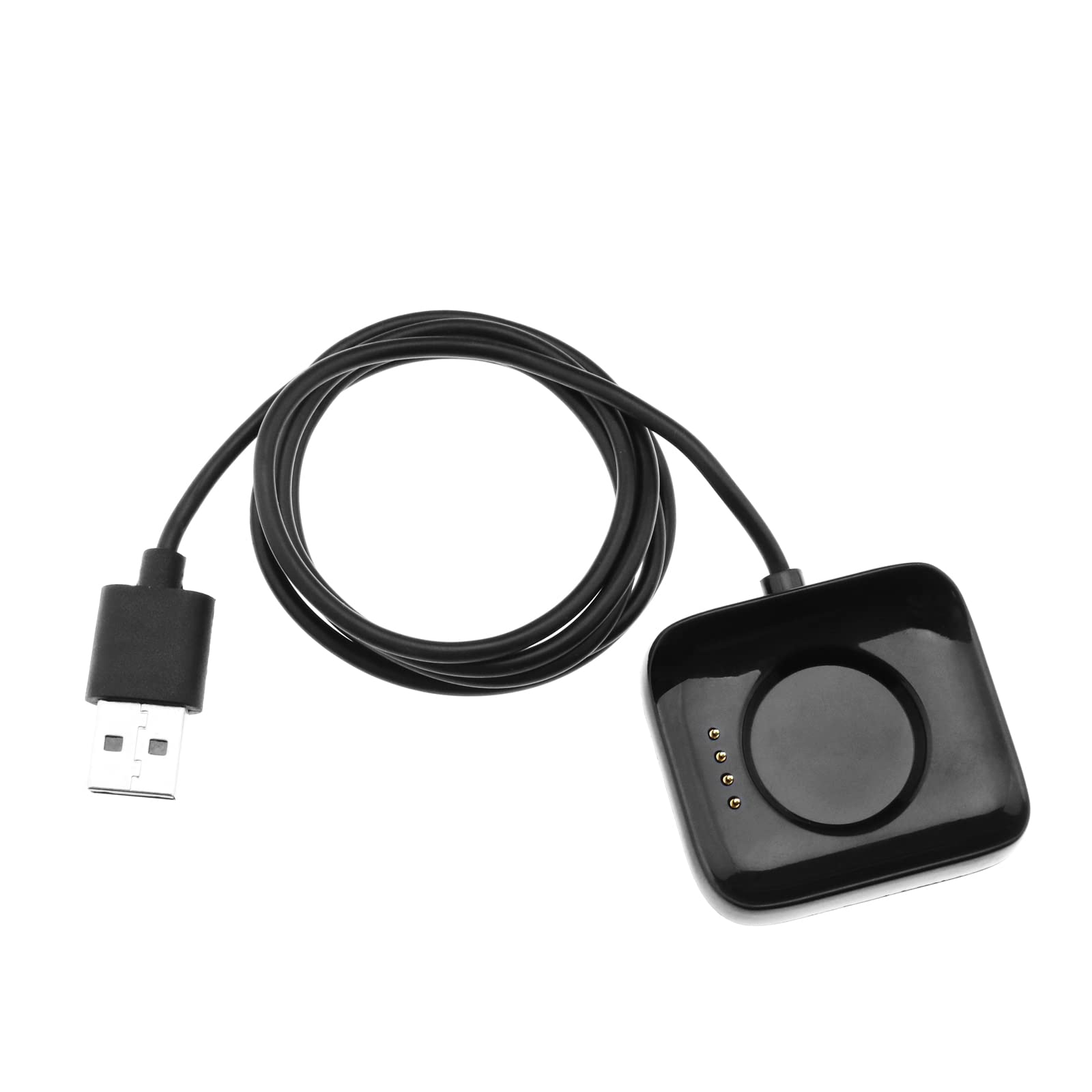 Create idea USB Charging Cable Compatible with Oppo Watch 1 46mm Watch Replacement Charger Dock Smartwatch Accessories 5V 1 Meter Length Black