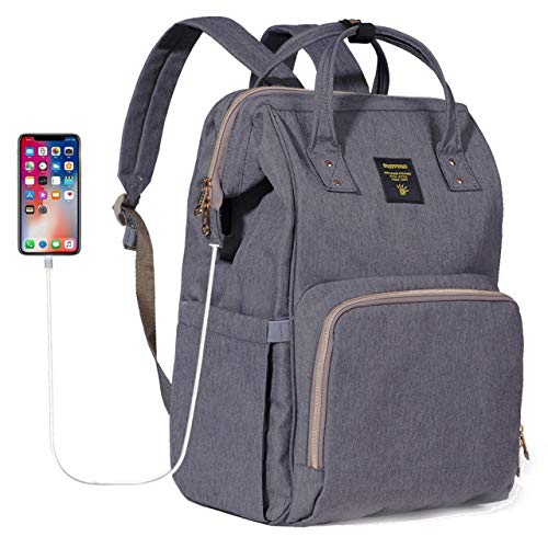 Diaper bag backpack with usb charging port Clearance