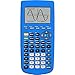 Guerrilla TI83BLUESC Silicone Case for Texas Instruments TI-83 Plus Graphing Calculator, Blue