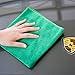 CARCAREZ Microfiber Cleaning Cloth Towels for Streak & Lint Free Household Cleaning, Dusting, Washing & Wiping - 380 GSM 16x16 inch Pack of 5
