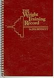 Weight Training Record Book by 
