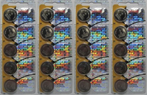 20 Maxell Batteries Cr2016 3v Lithium, New hologram packaging that guarantees authenticity by Maxell