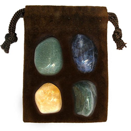 Gemstone ZODIAC KIT Crystal Healing Set - VIRGO
