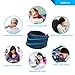 Beyoung Neck Support, Cervical Brace - Adjustable Cervical Collar with Soft Durable Foam for Neck Rest, Relieve Cervical Pain, Airplane Travel Nap, Posture Correction with Velour Cover (L)