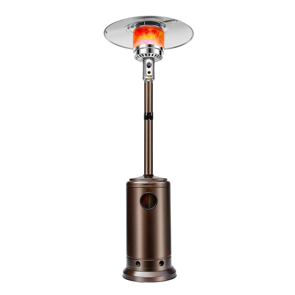 Stufe elettriche MAHZONG Riscaldatore per Gas di Petrolio liquefatto all'aperto Mobile Consumer e Commerciale - 1300W Prezzi offerta