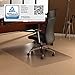 Floortex Cleartex Enhanced Polymer Rectangular Chair Mat for Carpets up to 3/8