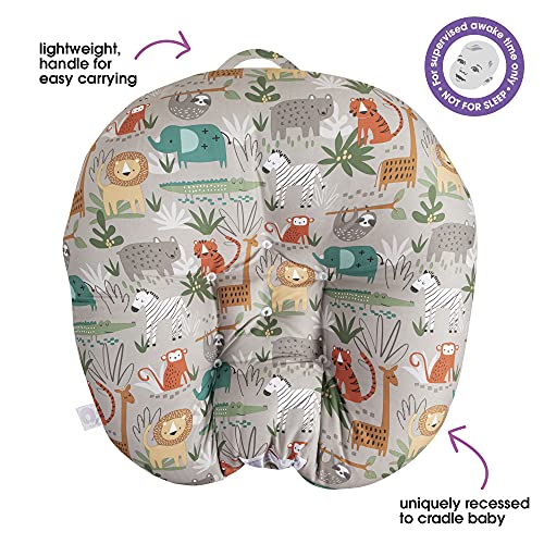 Boppy Newborn Lounger—Original Lightweight Plush Chair with Carrying