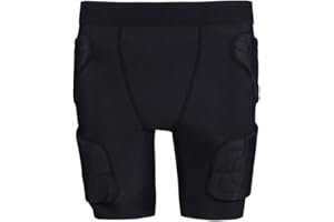 STONEKISS Kids Padded Shorts Protective Underwear Hip Butt Pad Compression Shorts