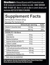 FULLBLITZ by Build Fast Formula | Pre entrenamiento completamente cargado | Amino Energy...