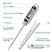Meat Thermometer-Instant Read Thermometer Digital Food Cooking Thermometer with Long Probe for Grill Kitchen BBQ Smoker Thermometer