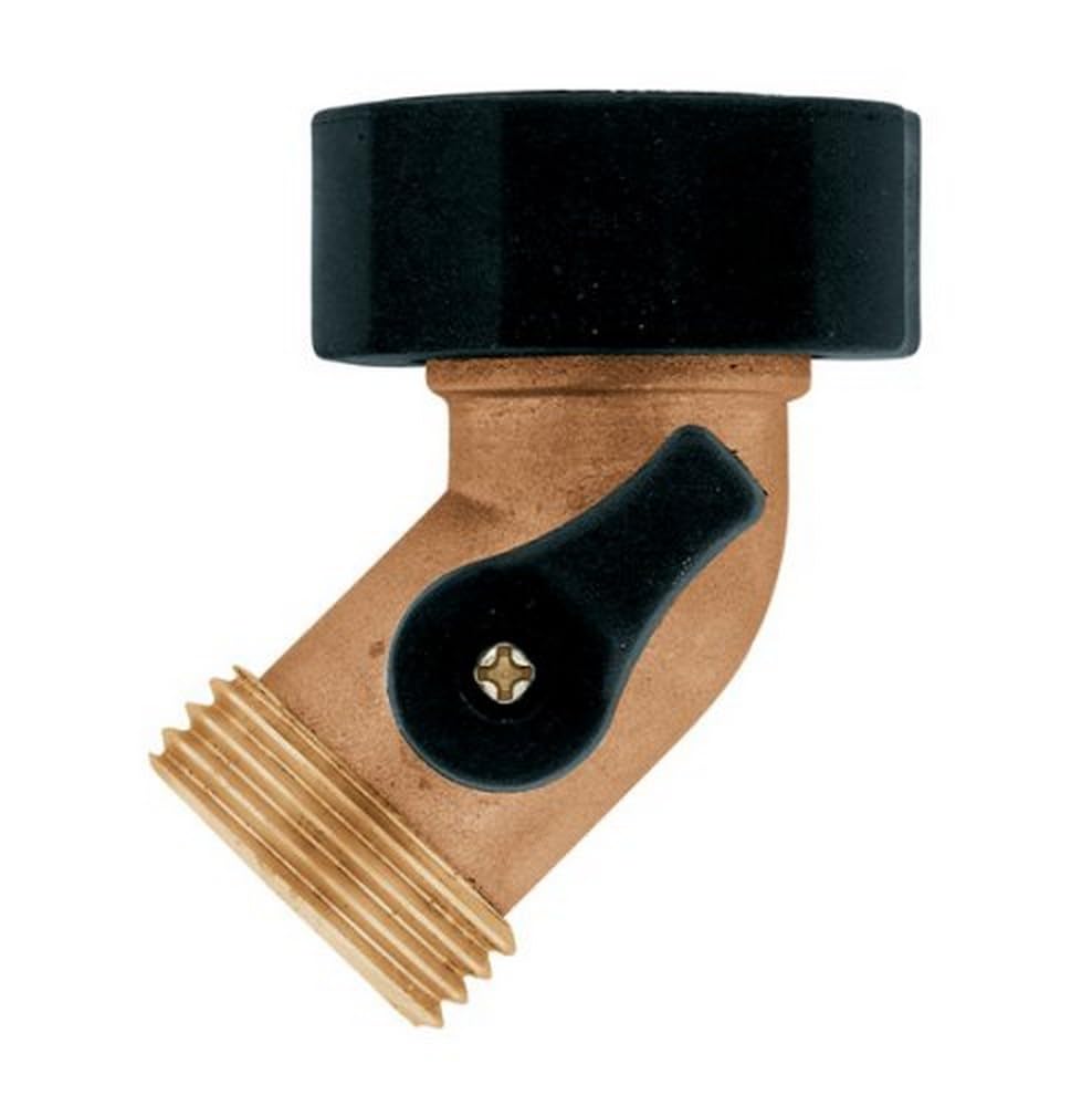 Orbit Brass Hose Gooseneck Shut-Off Coupling Valve 58553
