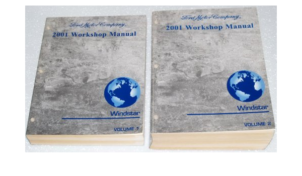 2001 Ford Windstar Workshop Manual 2 Volume Set Ford Motor Company Amazon Com Books