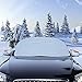 ATUNME Car Windshield Snow Cover Frost Guard, Windproof Car Front Window Cover with Rearview Mirror Protective Covers, Winter Ice Dust Protector Sun Shade Fits Most Vehicle, Auto Cars, CRV SUV RV