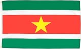 AZ FLAG Suriname Flag 3x5 ft 150x90 cm 100D Polyester Fade Resistant Grommets