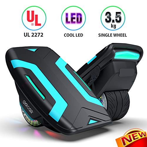Gyroor Hoverboard Hovershoes-Gyroshoes S300 Electric Roller Skate Hoverboard with LED Lights,UL2272 Certificated Self…