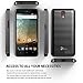 NageBee [Carbon Fiber Brushed] [Dual Layer] Protector Hybrid Case w/[Tempered Glass Screen Protector] Compatible with ZTE Maven 3/ Overture 3/ Prelude Plus (4G LTE)/ Prestige 2/ Sonata 3 -Black