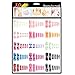 TAKIYA 180 pcs Colorful Mixed Toe False Nails / 3D Nail Art Tips