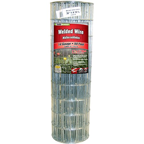 YARDGARD 308301B 36 Inch by 50 Foot Galvanized Welded Wire Fence