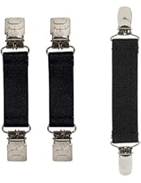 Holdâ€™Em Mitten &Hat Clip Set Toddler Kids STURDY SUPER TIGHT GRIP -Black