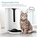 Roffie Automatic Cat Feeder Dog Food Dispenser for Small Animals with Portion Control and Programmable Timer for up to 4 Meals per Daythumb 3