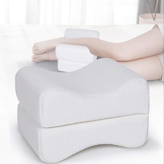 Amazon Com Orthopedic Knee Pillow Memory Foam Leg Pillows For