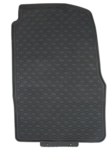 TMB Motorsports Black Rubber All Weather Floor Mats for 2013 Up Ford Escape - Thumbnail 2