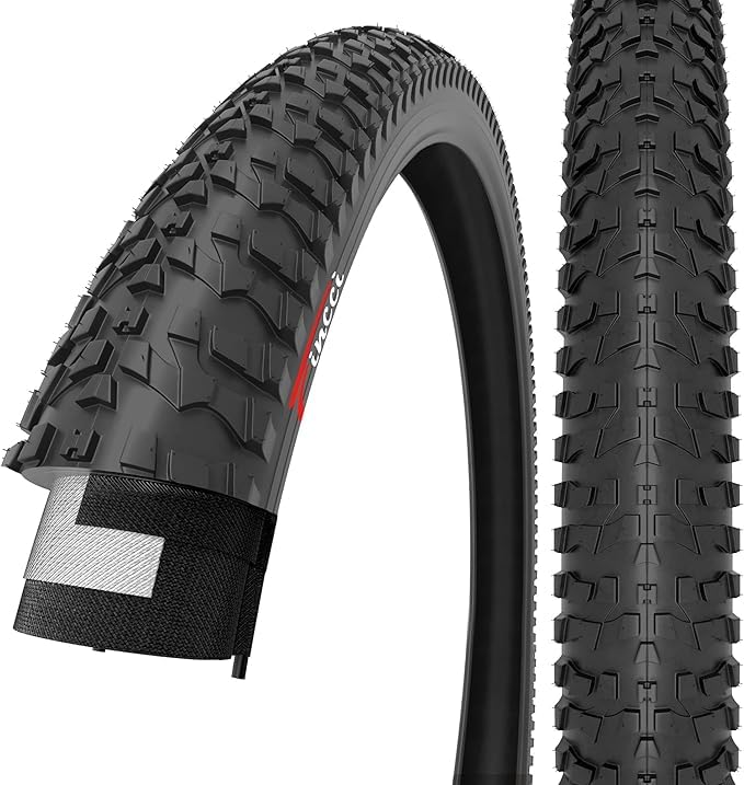 Fincci BMX Bike Tyre 20 x 1.95 Inch - 27 TPI Bicycle Tire 53-406 Suitable for Kids, Teenagers and Adults - Accessories for BMX and MTB bikes