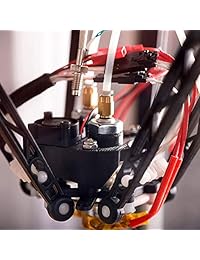 NACTECH - 2 tubos de teflón PTFE (2 metros) con 4 accesorios PC4-M6 para Ender 3, Bowden Extruder, CR-10 CR-10S, S4, S5 3D impresoras de 0.069 in (0.079 in ID 0.157 in OD)