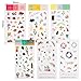 Planner Stickers Value Pack (Assorted 1200 PCS, 36 Sheets) - Decorative Sticker Collection for Scrapbooking, Calendars, Arts, Kids DIY Crafts, Album, Diary, Bullet Journals by Knaid