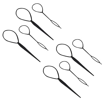 Amazon Com Lurrose 8pcs Plastic Magic Tail Hair Braid Ponytail