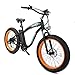 ECOTRIC Fat Tire Electric Bike Beach Snow Bicycle 4.0 inch Fat Tire 26″ 1000W 48V 13Ah ebike Electric Mountain Bicycle with Removable Black Lithium Battery Electric Mountain Bicycle (Orange)thumb 2