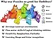 Cats Puzzle Best for 3 to 5 y.o. Chunky Wooden Rainbow Colors Shapes Animals - Birthday Gift for Kids and Toddlers Baby - Boys and Girls - Montessori Preschool Learning Jigsaw 5 4 3 Year Old