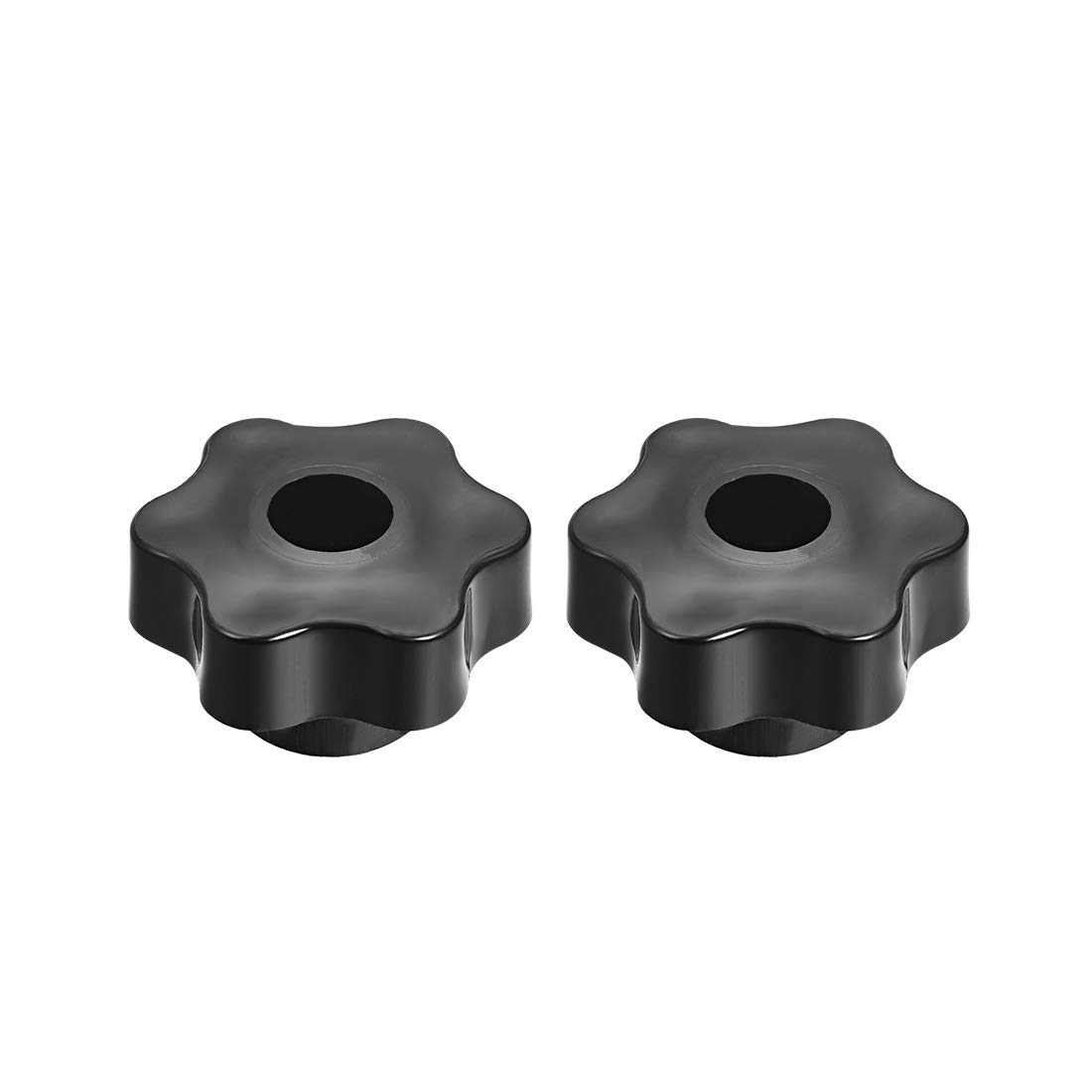 Uxcell Clamping Handle Screw Knobs Handle M8 Threaded Star-Shape. 2pcs