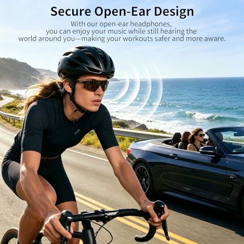 Bone Conduction Air Conduction Headphones, IP68 Swimming Headphones 32GB | Open-Ear Wireless Underwater Headphones with Bluetooth 6.1, ENC Noise Reduction and MP3 Player for Swimming, Sports ,Fitness