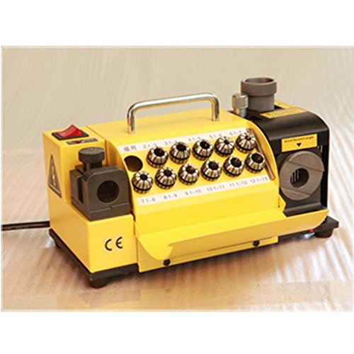Wotefusi Industrial New 110V Drill Bit Sharpener Grind Grinder Grinding Machine Supplies 2-13mm 100-135 Angle Speed 4800 rpm CE Certification