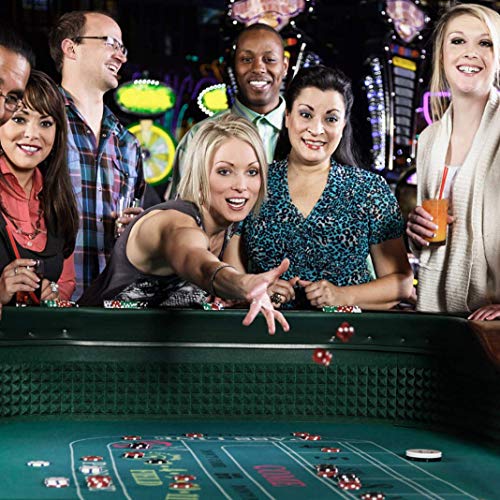 image for ialnai 50 Pack Translucent & Solid 6-Sided Game Dice 5 Sets of Vintage