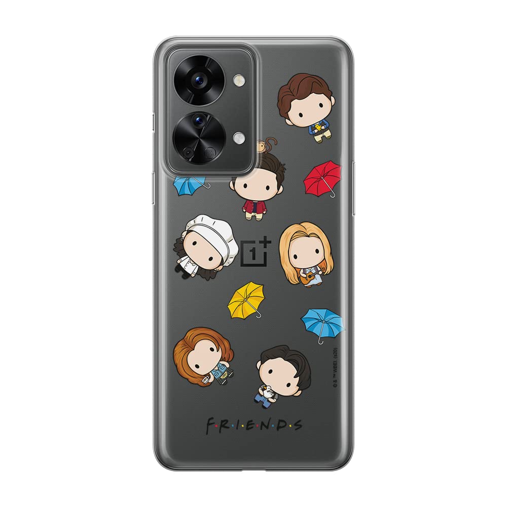 ERT GROUP mobile phone case for OnePlus NORD 2T 5G original and officially Licensed Friends pattern 013 optimally adapted to the shape of the mobile phone, partially transparent