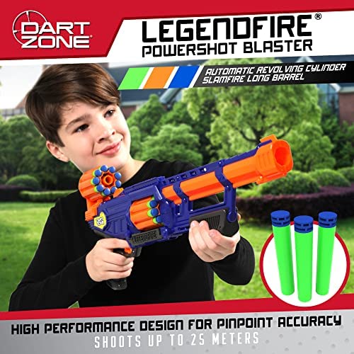 DART ZONE Legendfire Powershot Blaster Pricepulse